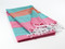 Carnival Turkish Towel Peshtemal Pink-Turquoise-Orange