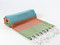 Carnival Turkish Towel Peshtemal Green-Orange-Turquoise