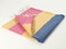 Carnival Kids Size Turkish Towel, Hand Towel, Pink-Yellow-Navy