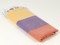 Carnival Kids Size Turkish Towel, Hand Towel, Yellow-Purple-Orange