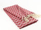 Waves Turkish Towel, Peshtemal, Red