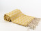 Waves Turkish Towel, Peshtemal, Yellow