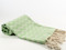 Waves Turkish Towel, Peshtemal, Green