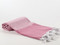 Horizon Turkish Towel, Peshtemal, Pink