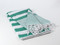 Coral Turkish Towel, Peshtemal, Green