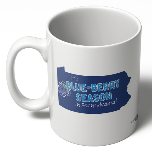 Blue-Berry Season (11oz Ceramic Mug)