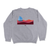 Little Blue Ship (Dark Ash Crewneck Sweater)