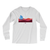 Little Blue Ship (White Long-Sleeve Tee)
