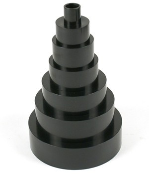 Reductiemof Ø 152 mm > Ø 25 mm 7x getrapt