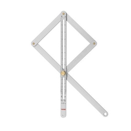 Hedue aluminium hoekmeter 440 mm