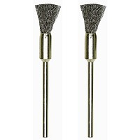 Proxxon stalen borstels 8 mm, 2 stuks