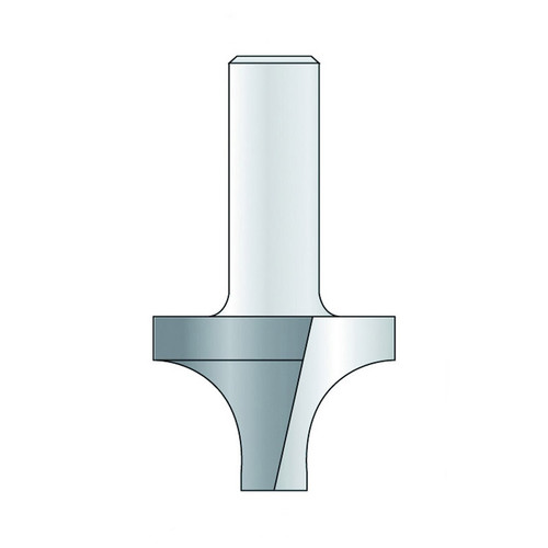 Hm 99-8 afrondfrees Ø 22,2 x 14,3 mm radius 7,9 mm (schacht 8 mm)
