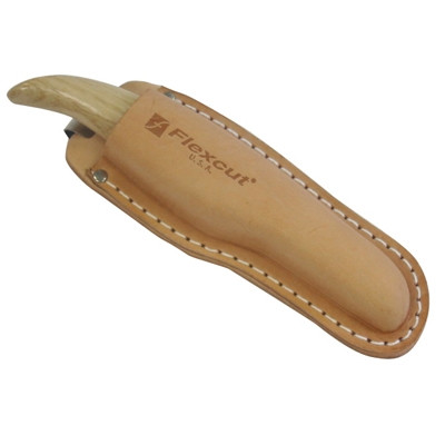 Flexcut KN02 lederen holster voor houtsnijmessen
