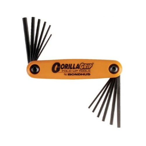 GorillaGrip inbusset metrisch en inch
