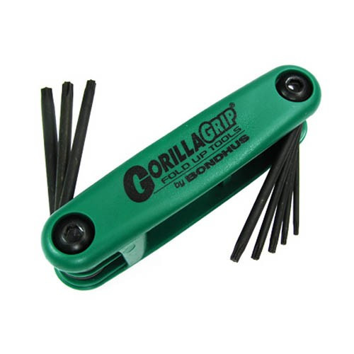 GorillaGrip inbusset Torx T9 - T40
