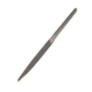 Corradi naaldvijl driehoek/eenzijdig fijn 140 mm