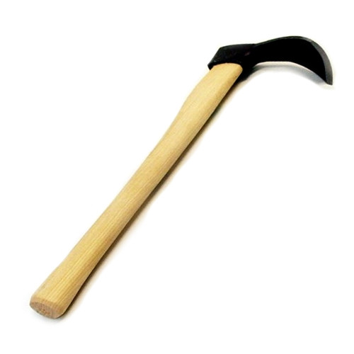 Müller holle franse dissel middel gebogen 60 mm met hickory steel 45 cm