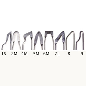 Razertip heavy duty pyrografiepunten, 8 stuks
