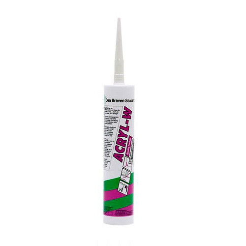 Zwaluw acryl-w kit 310 ml wit
