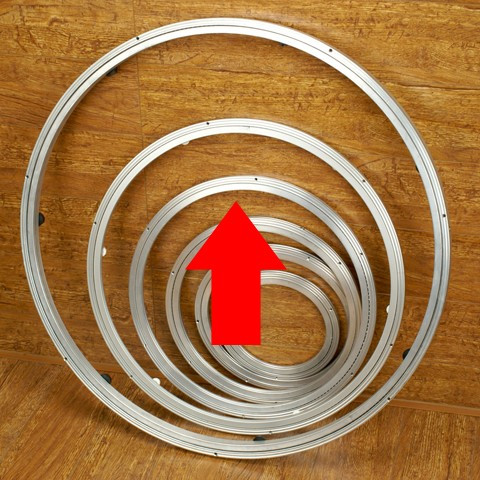 'Lazy Susan' kogellagerring Ø 480 mm voor draaiplateau