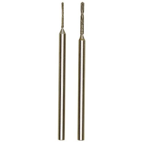 Proxxon diamant spiraalboren 0,8 en 1,2 mm, 2 stuks