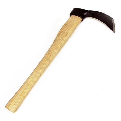 Müller holle franse dissel licht gebogen 60 mm met hickory steel 45 cm