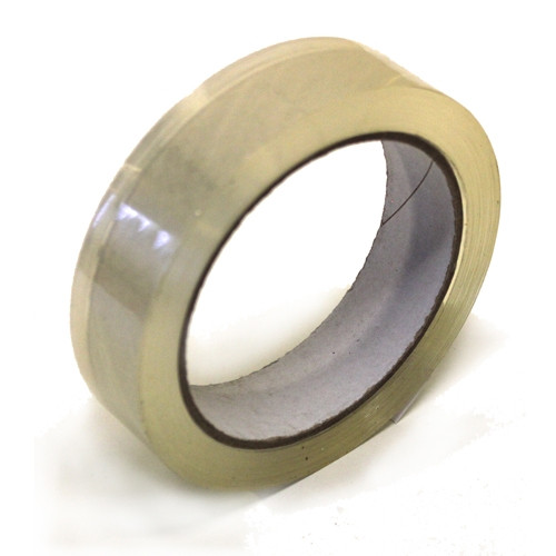 Verpakkingstape transparant 25 mm