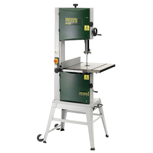 Record Power BS350S lintzaagmachine incl. onderstel