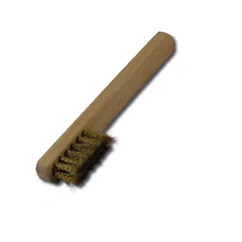 Bougieborstel messing 110 x 6 mm