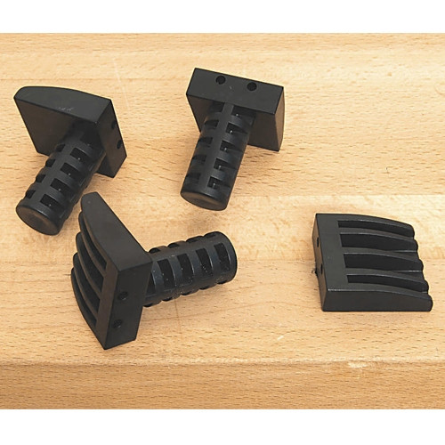 Kunststof werkbankaanslag 'bench dogs' Ø 19 mm, 4 stuks