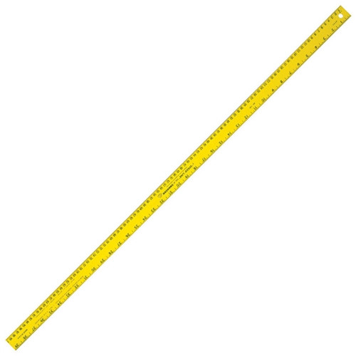 Swanson liniaal aluminium 1000 mm metrisch/ inch