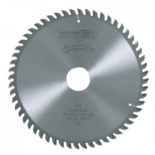 Mafell zaagblad HM 180 x 1,2/ 2,0 x 30 mm Z56 WZ