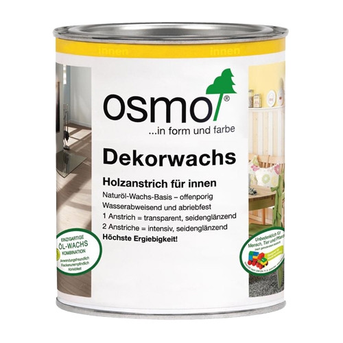 Osmo decorwas 3105 geel 125 ml