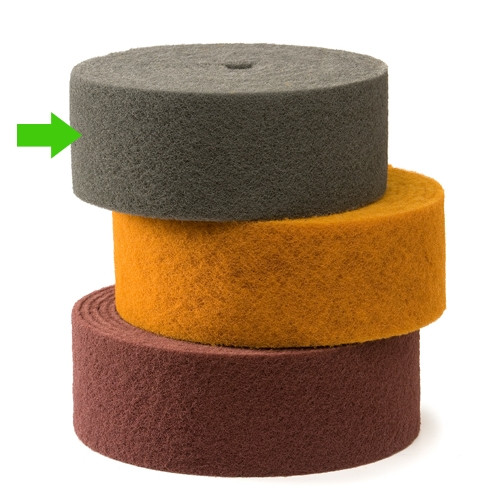 Schuurvlies non-woven S600 ultra fijn 100 mm x 10 meter op rol