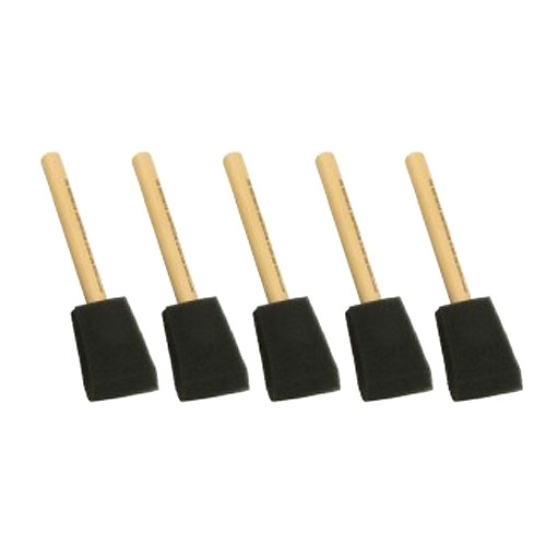 Chestnut schuimkwasten 25 mm, 5 stuks