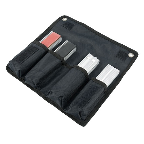Heuer set magnetische beschermbekken voor 120 mm bankschroef 4-delig