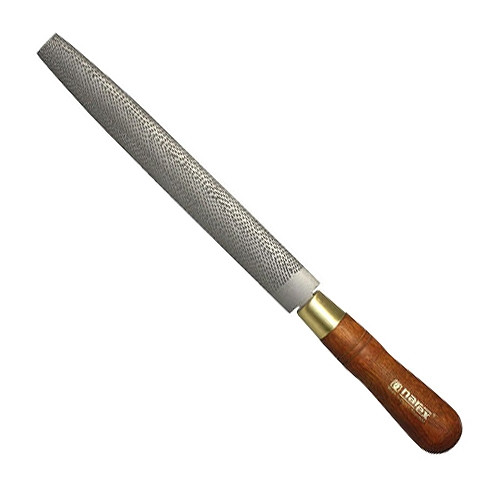 Narex kabinetrasp hand-cut middel 250 mm vlak/halfrond