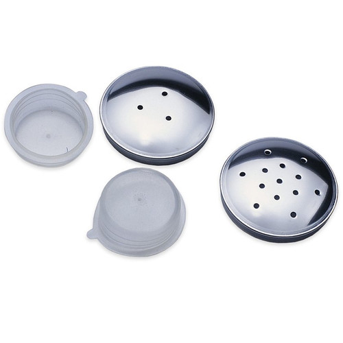 Set van peper- en zoutdeksel 40 mm met dop
