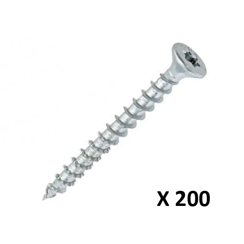 Dynaplus Universeelschroef VZ platkop Torx T15 Ø 3,5 x 20 mm