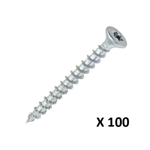 Dynaplus Universeelschroef VZ platkop Torx T30 Ø 6,0 x 40 mm