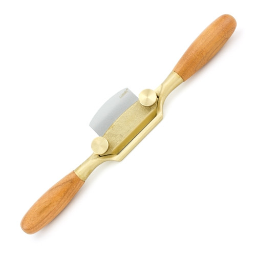 Peaktool/ Luban spookschaaf vlak brons kersenhout