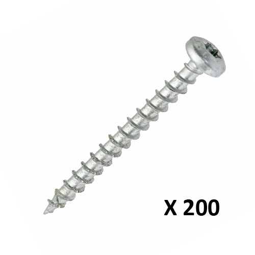 Dynaplus Universeelschroef VZ cilinderkop Torx T20 Ø 4,0 x 16 mm