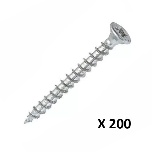 Dynaplus Universeelschroef VZ platkop PZ2 Ø 5,0 x 25 mm