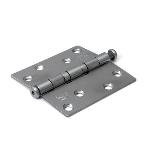 Kogellagerscharnier met losse pen 89 x 89 mm rvs geborsteld