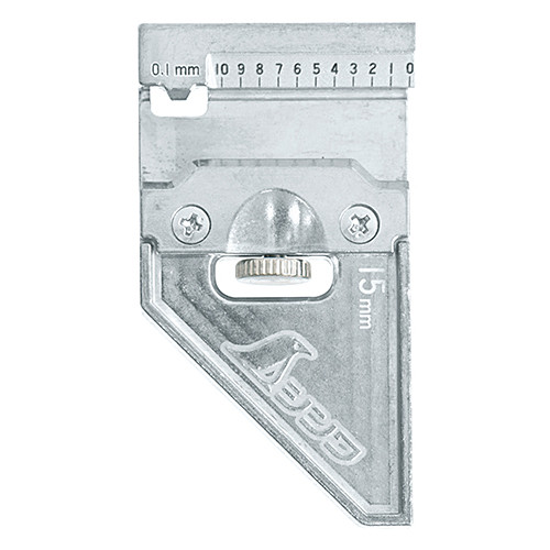 Shinwa Japanse metalen stop/klem voor winkelhaken 15 mm