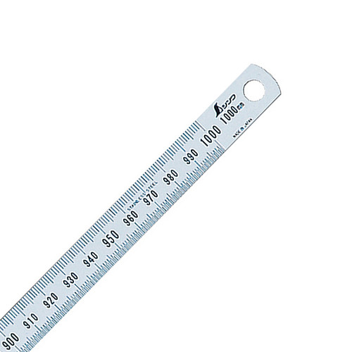 Shinwa flexibele Japanse liniaal rvs verenstaal 1000 mm