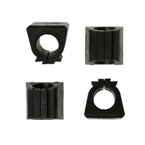 Deltafix buisklemvoeten zwart 19 mm