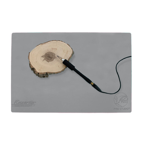 Razertip silicone werkmat 30 x 45 cm grijs