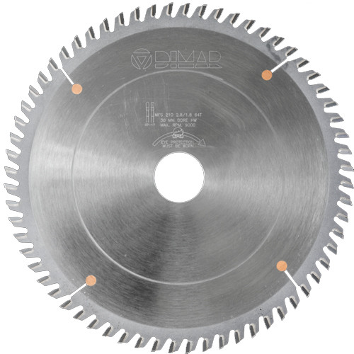 Dimar/Guhdo cirkelzaagblad MFS 190 x 1,8 / 2,8 x 30 mm 60T