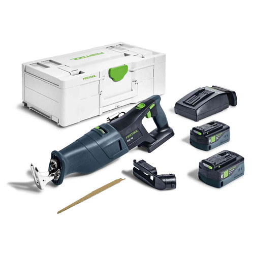 Festool accu reciprozaagmachine RSC 18 5,0 EB-Plus